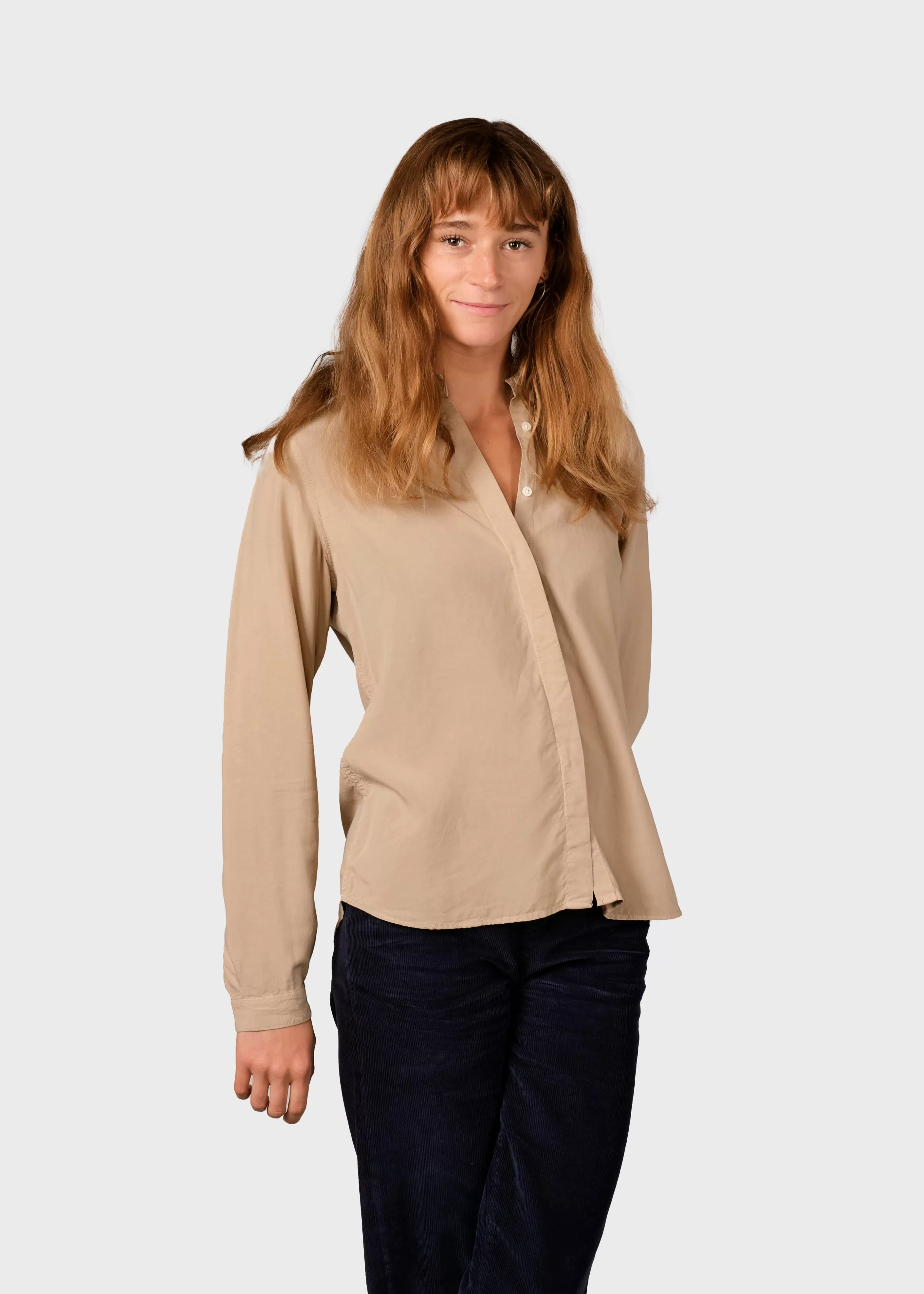 Klitmoller Collective Simone shirt - Sand- Hemden