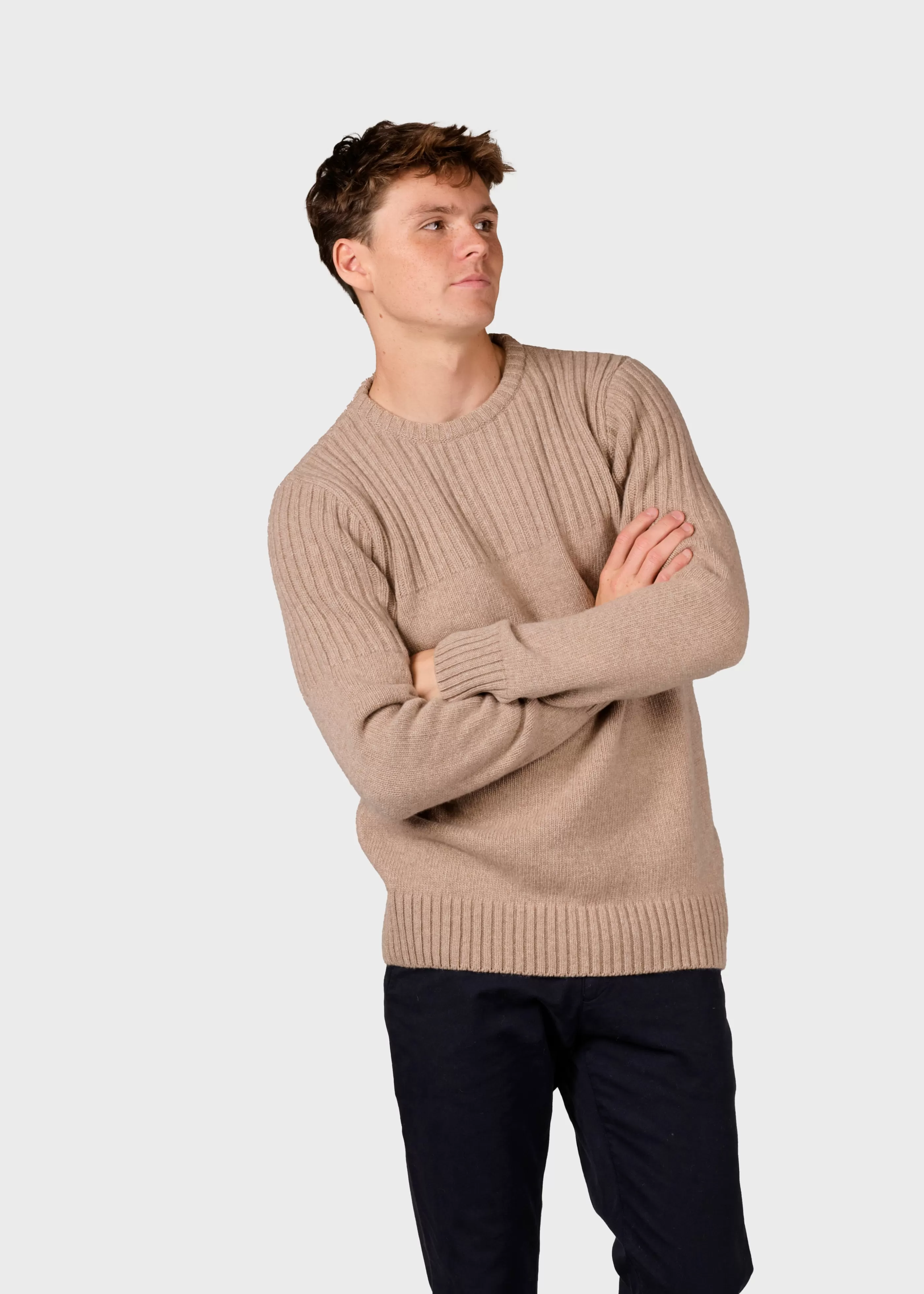 Klitmoller Collective Søren knit - Sand- Strick