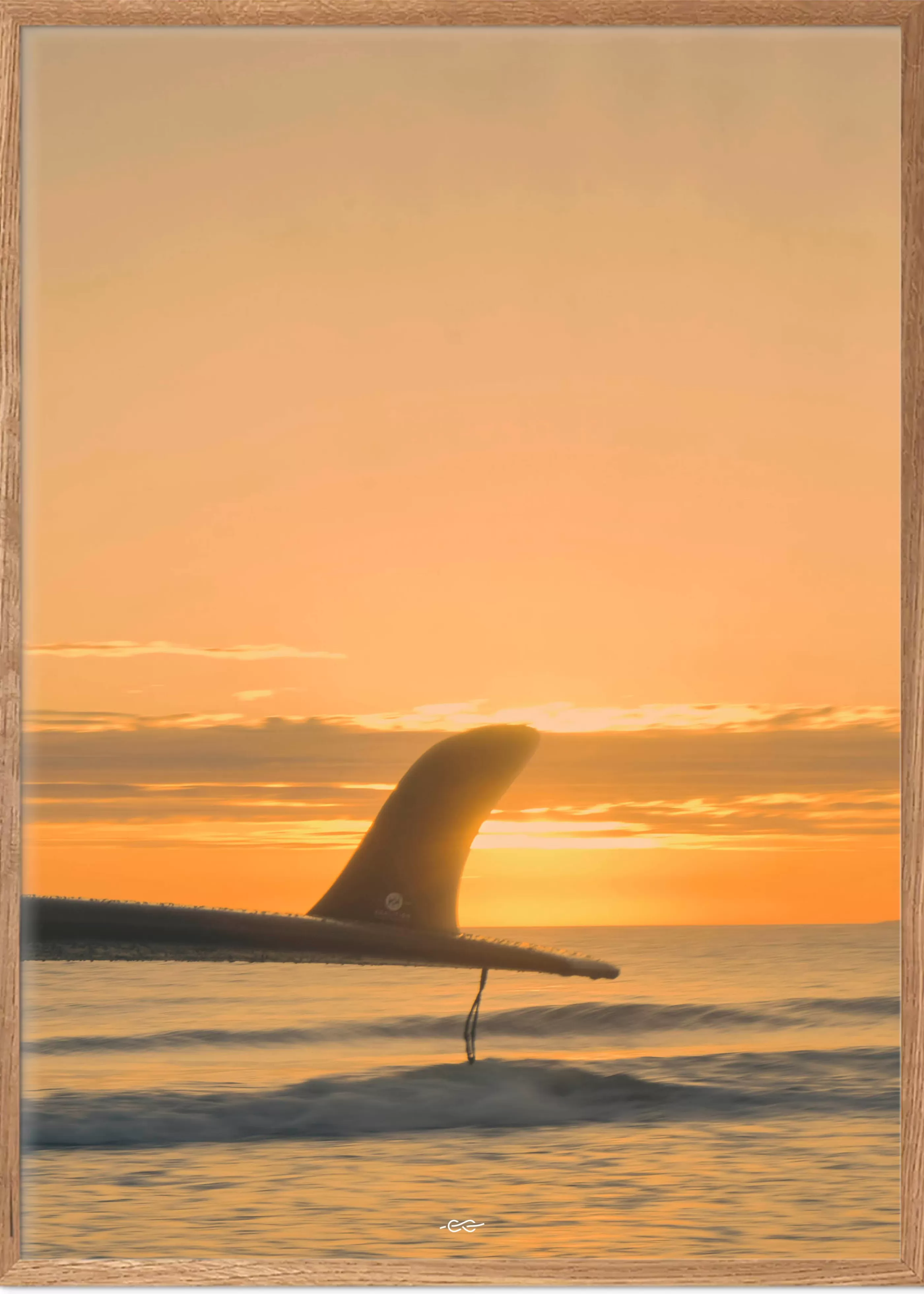 Klitmoller Collective Sunset fin 40x50 - Poster- Posters 40x50