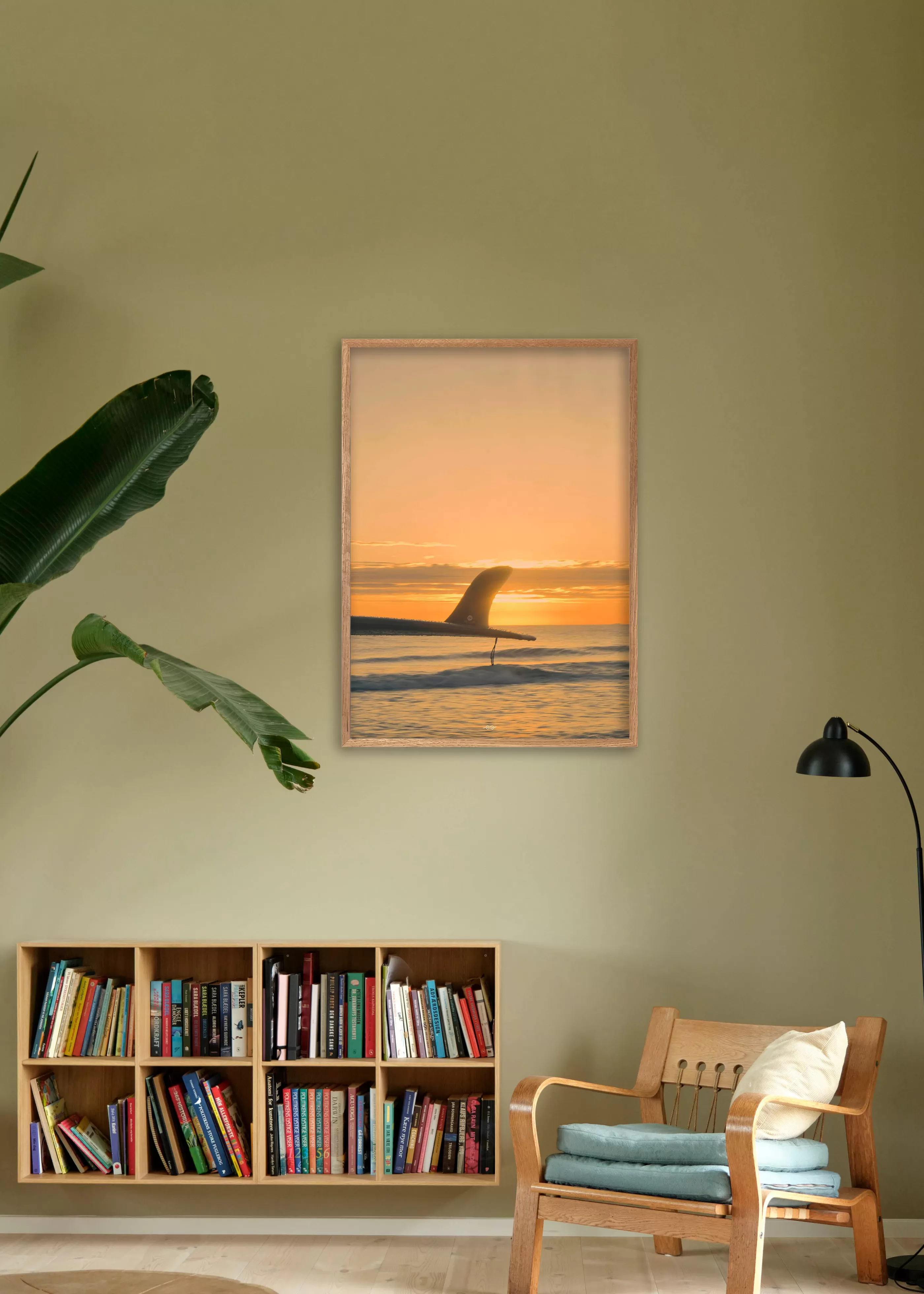 Klitmoller Collective Sunset fin 40x50 - Poster- Posters 40x50