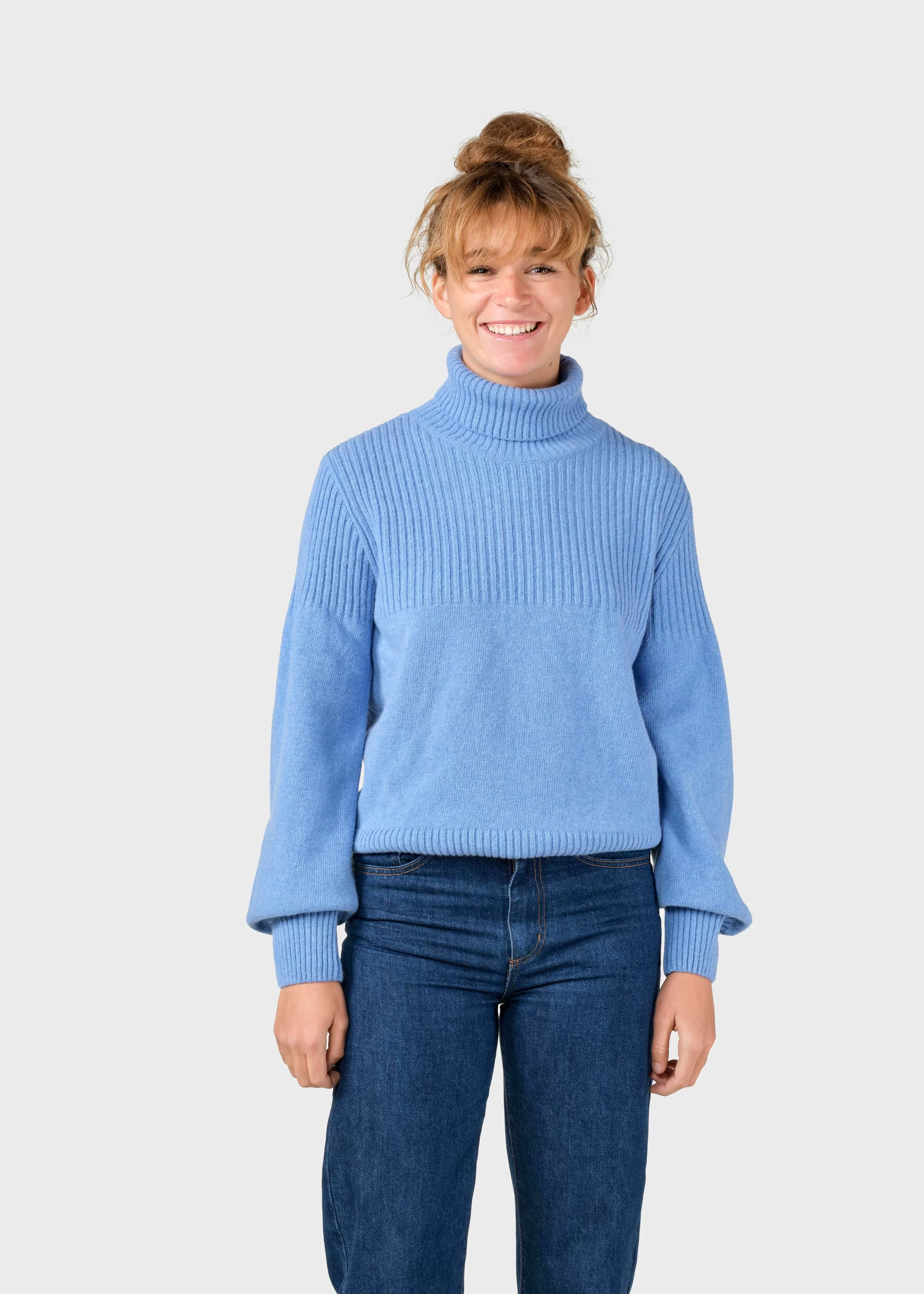 Klitmoller Collective Svale knit - Light blue- Strick