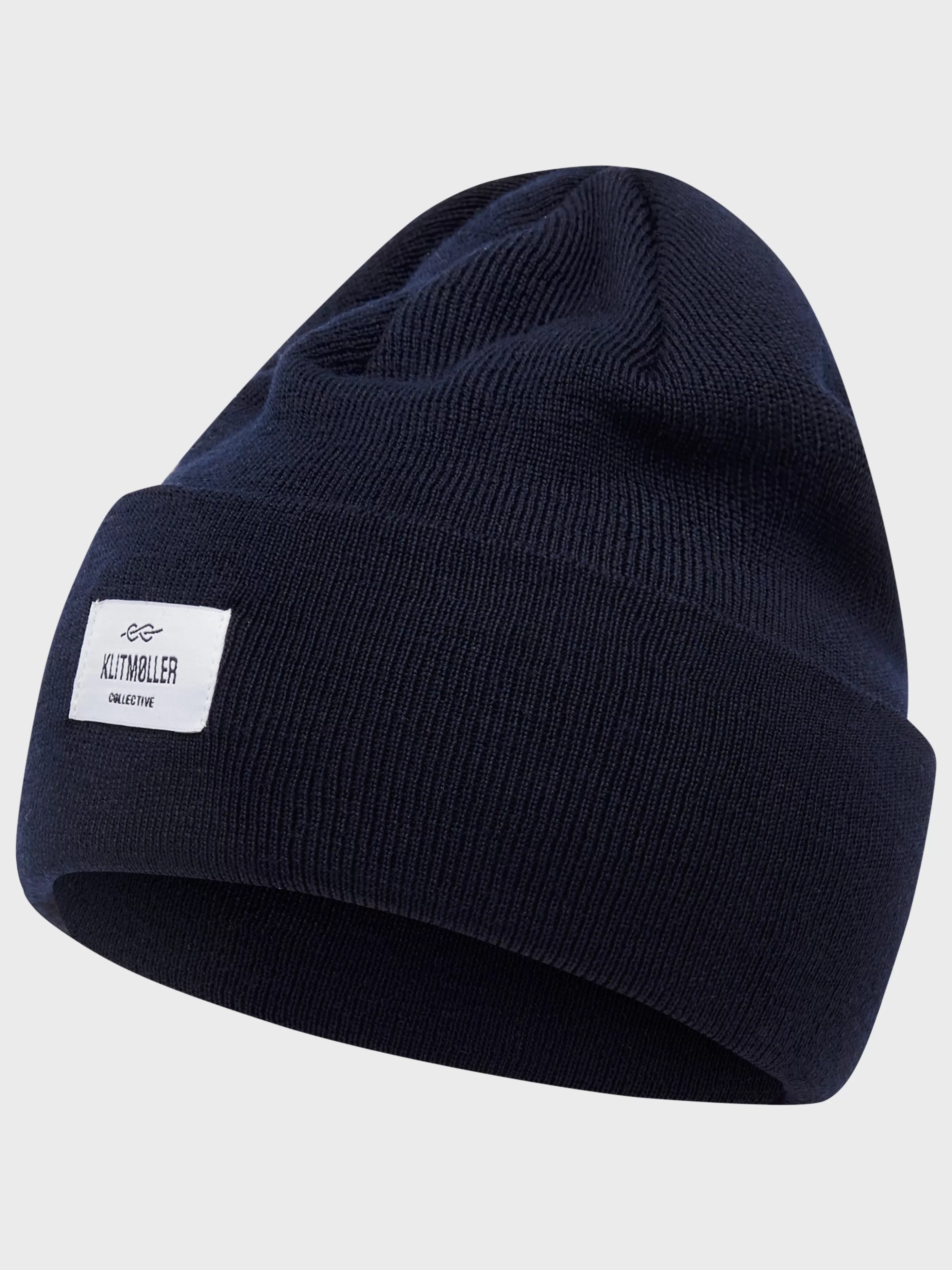 Klitmoller Collective Tall beanie - Navy- Accessories