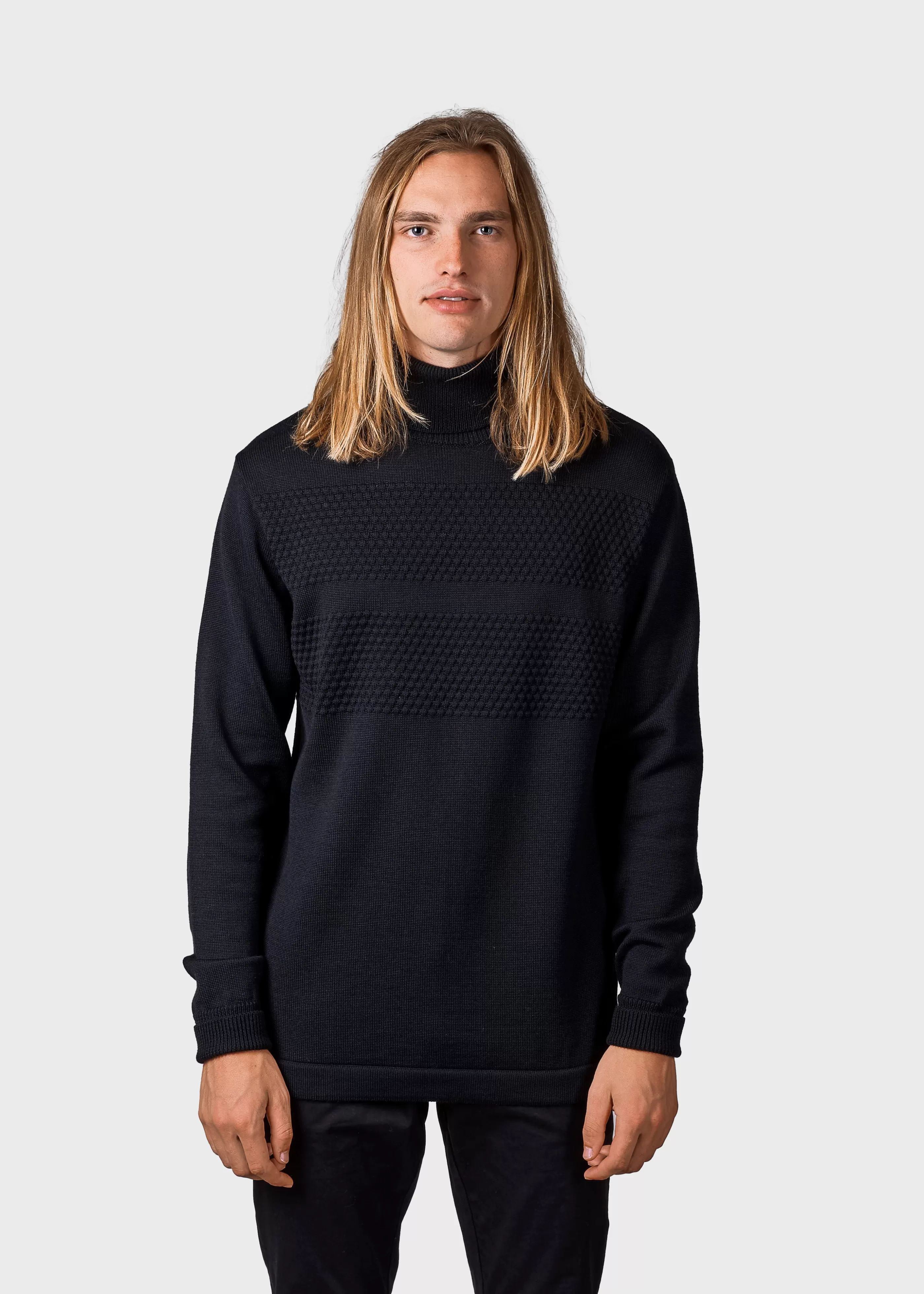 Klitmoller Collective Thorvald knit - Black- Strick