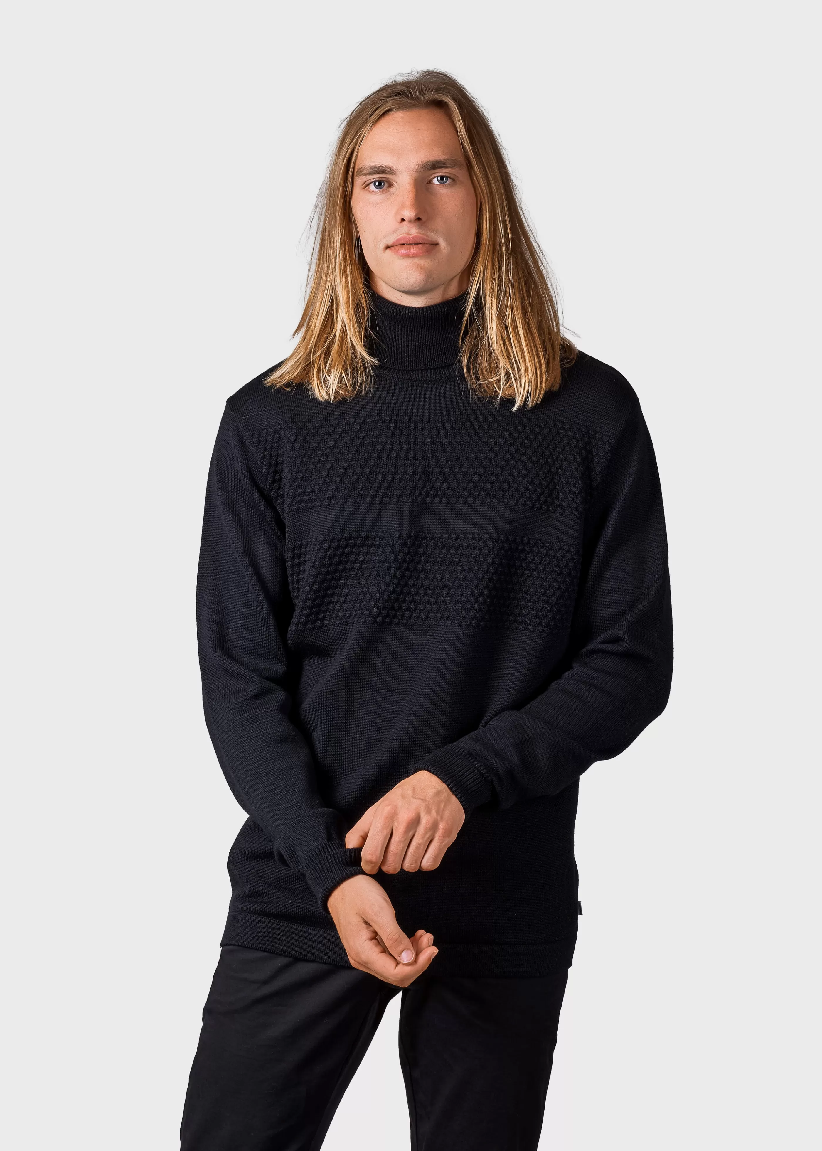 Klitmoller Collective Thorvald knit - Black- Strick