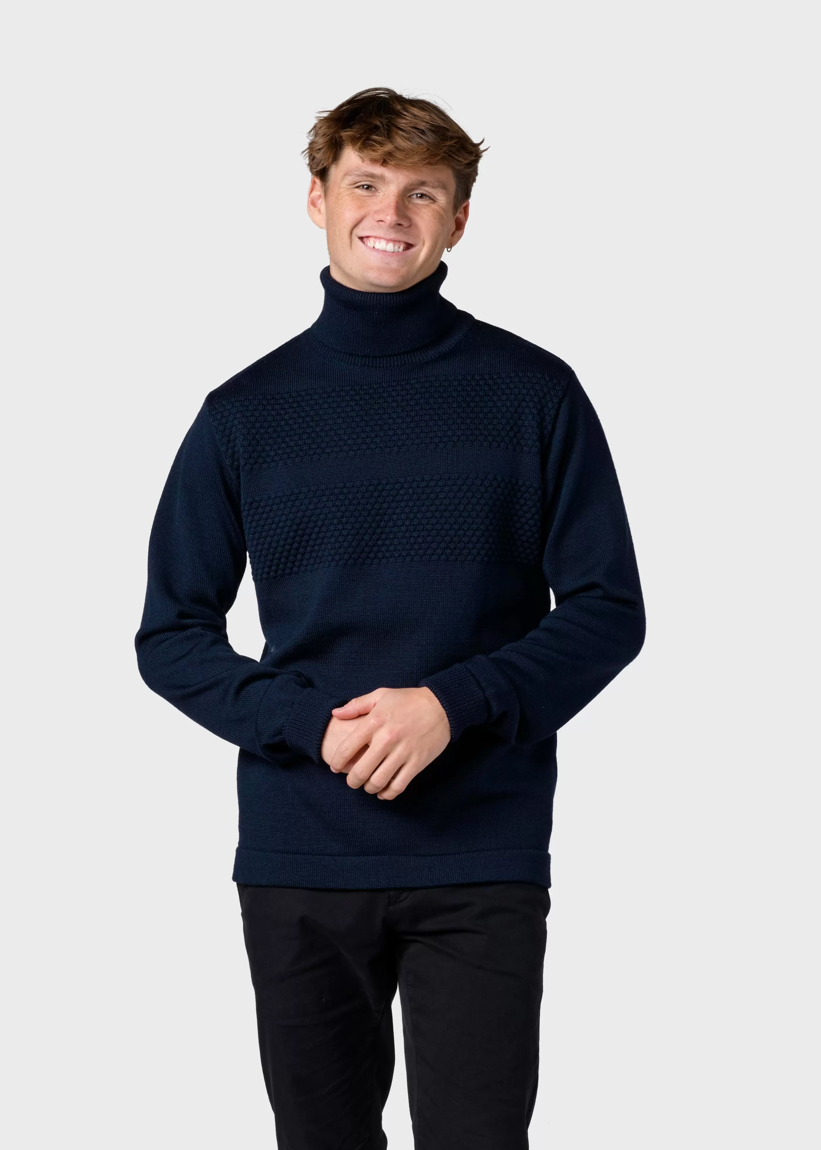 Klitmoller Collective Thorvald knit - Navy- Strick