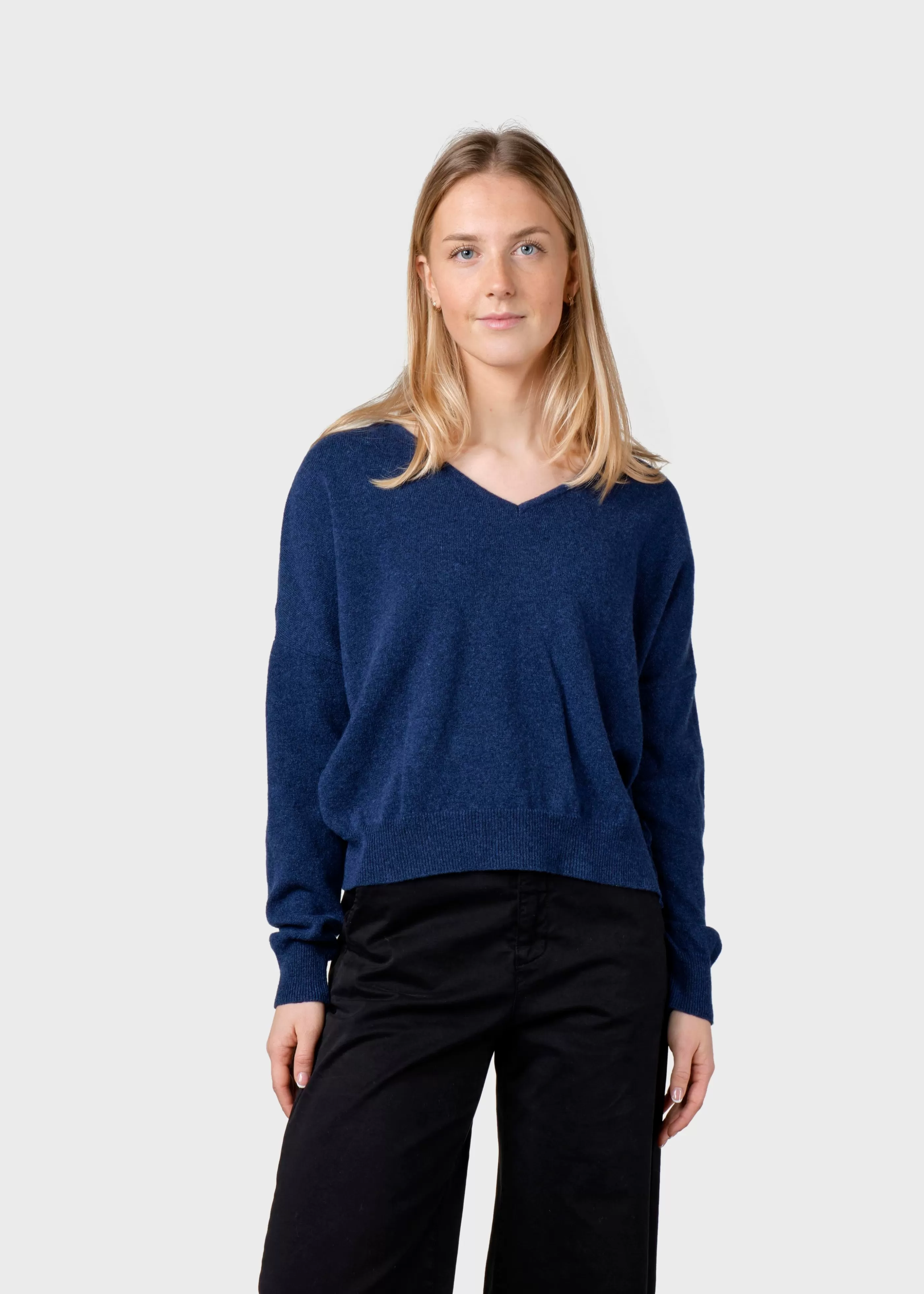 Klitmoller Collective Vanessa knit - Deep blue- Strick