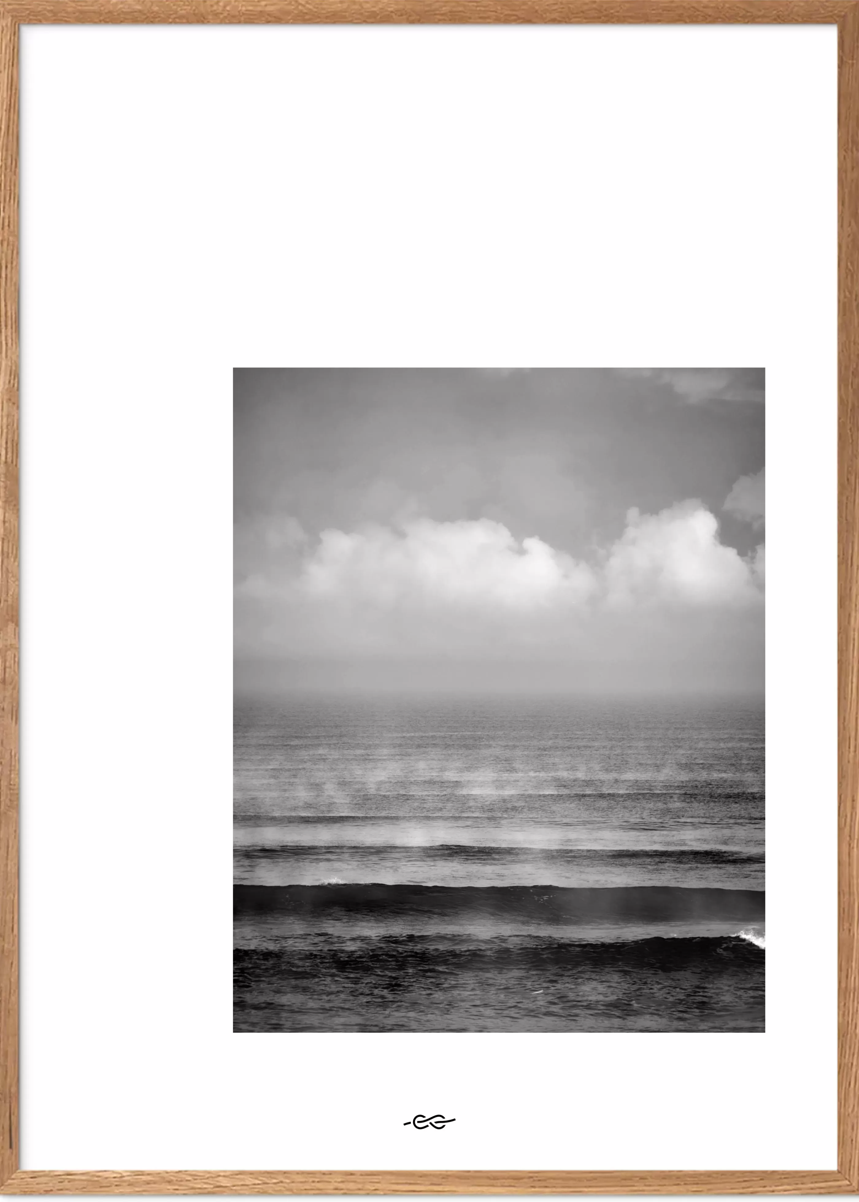 Klitmoller Collective White space - Fog 40x50 - Poster- Posters 40x50