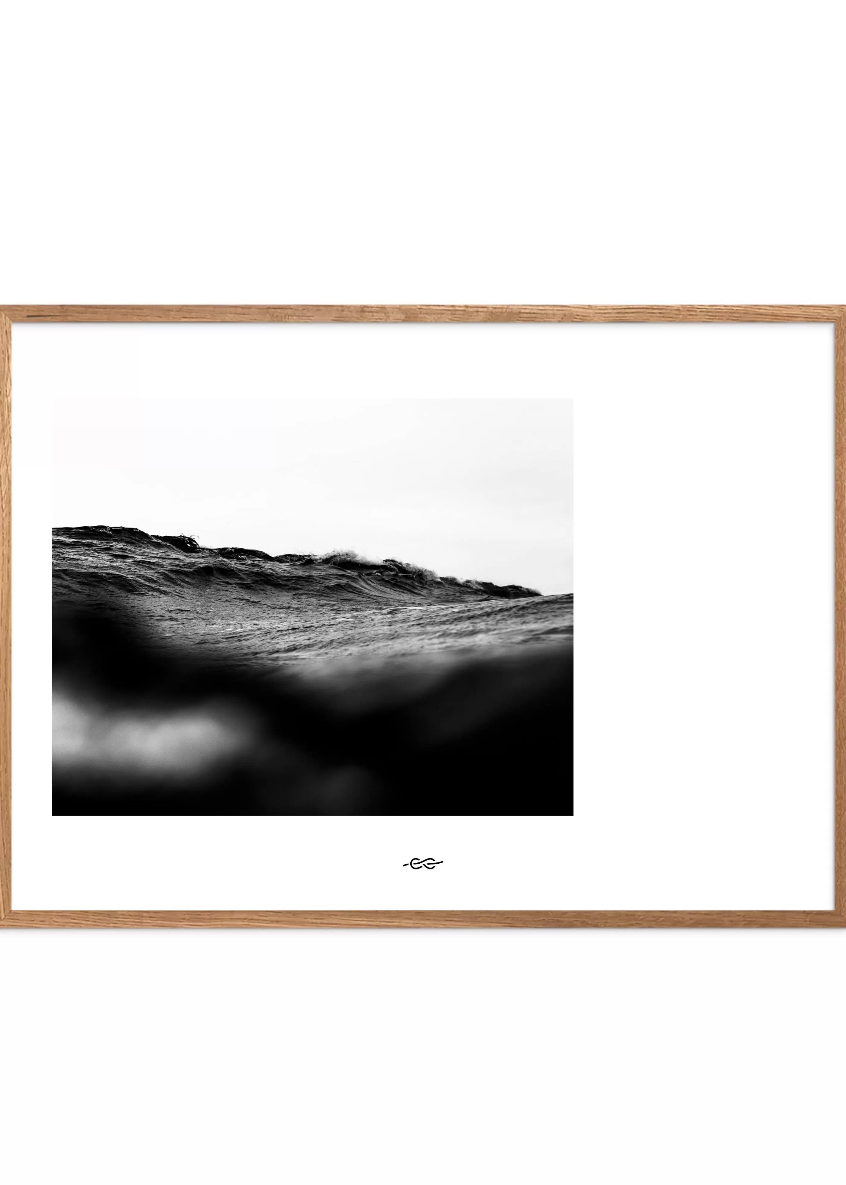 Klitmoller Collective White space - Surface BW 40X50 - Poster- Posters 40x50