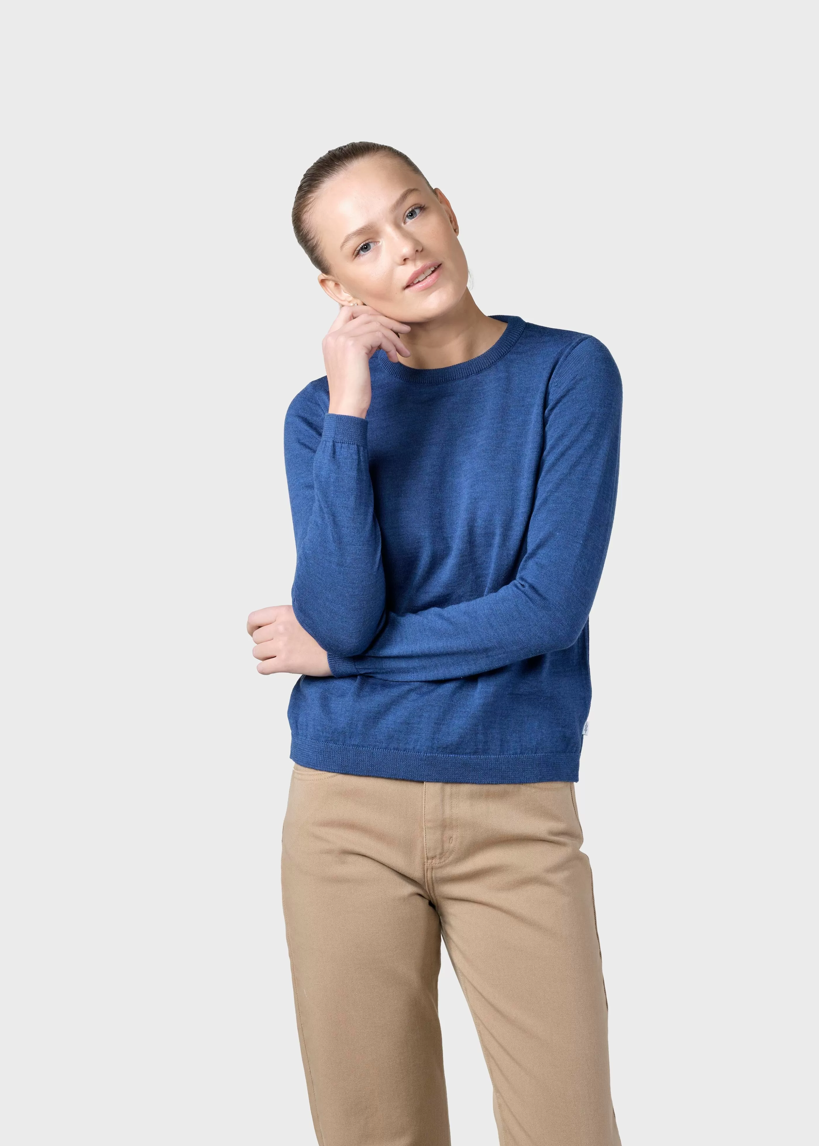 Klitmoller Collective Womens basic merino knit - - Strick