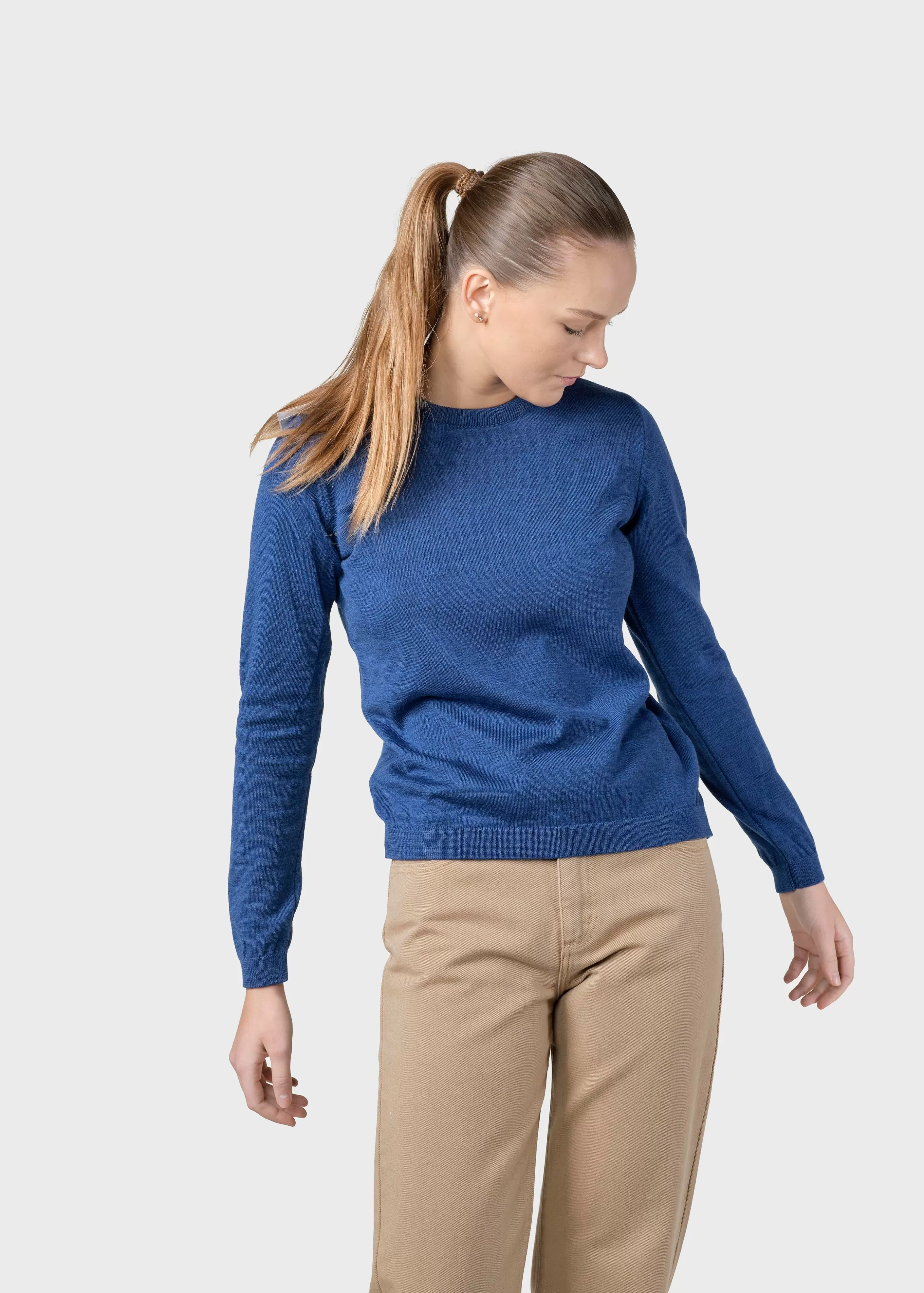 Klitmoller Collective Womens basic merino knit - - Strick