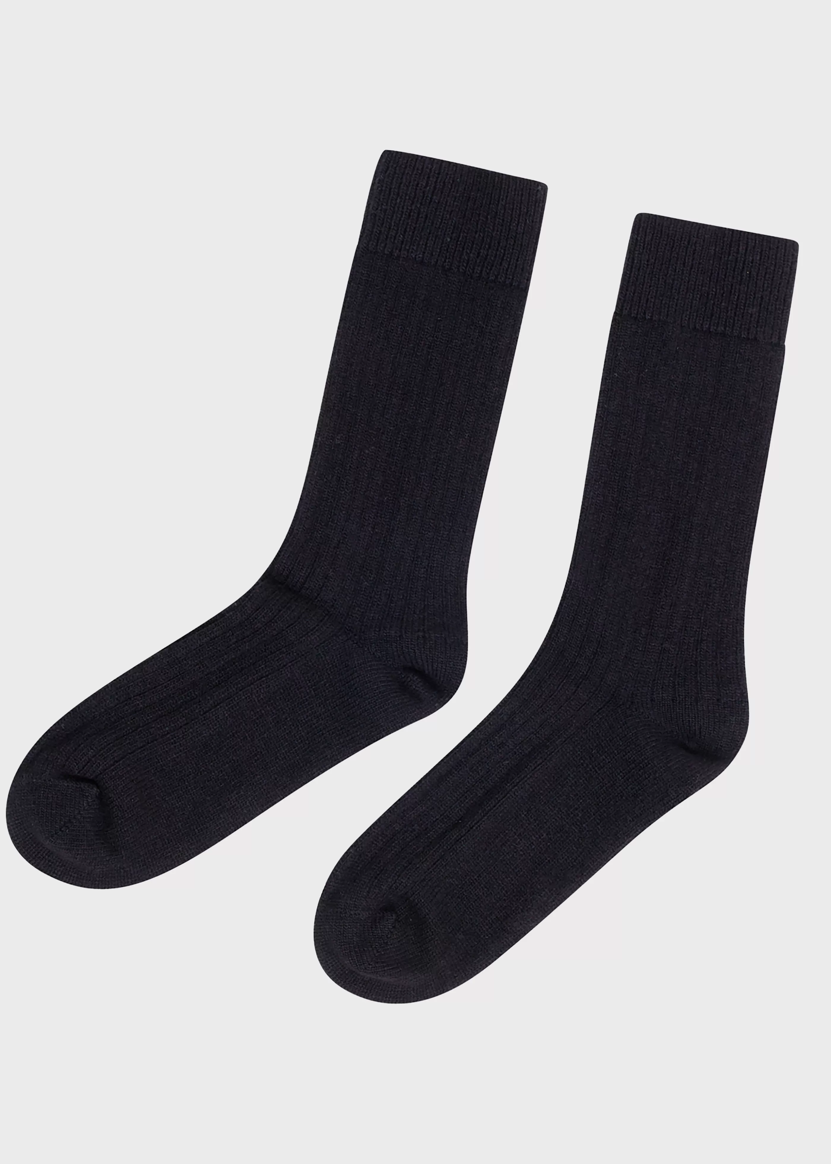 Klitmoller Collective Wool sock - Black- Accessories