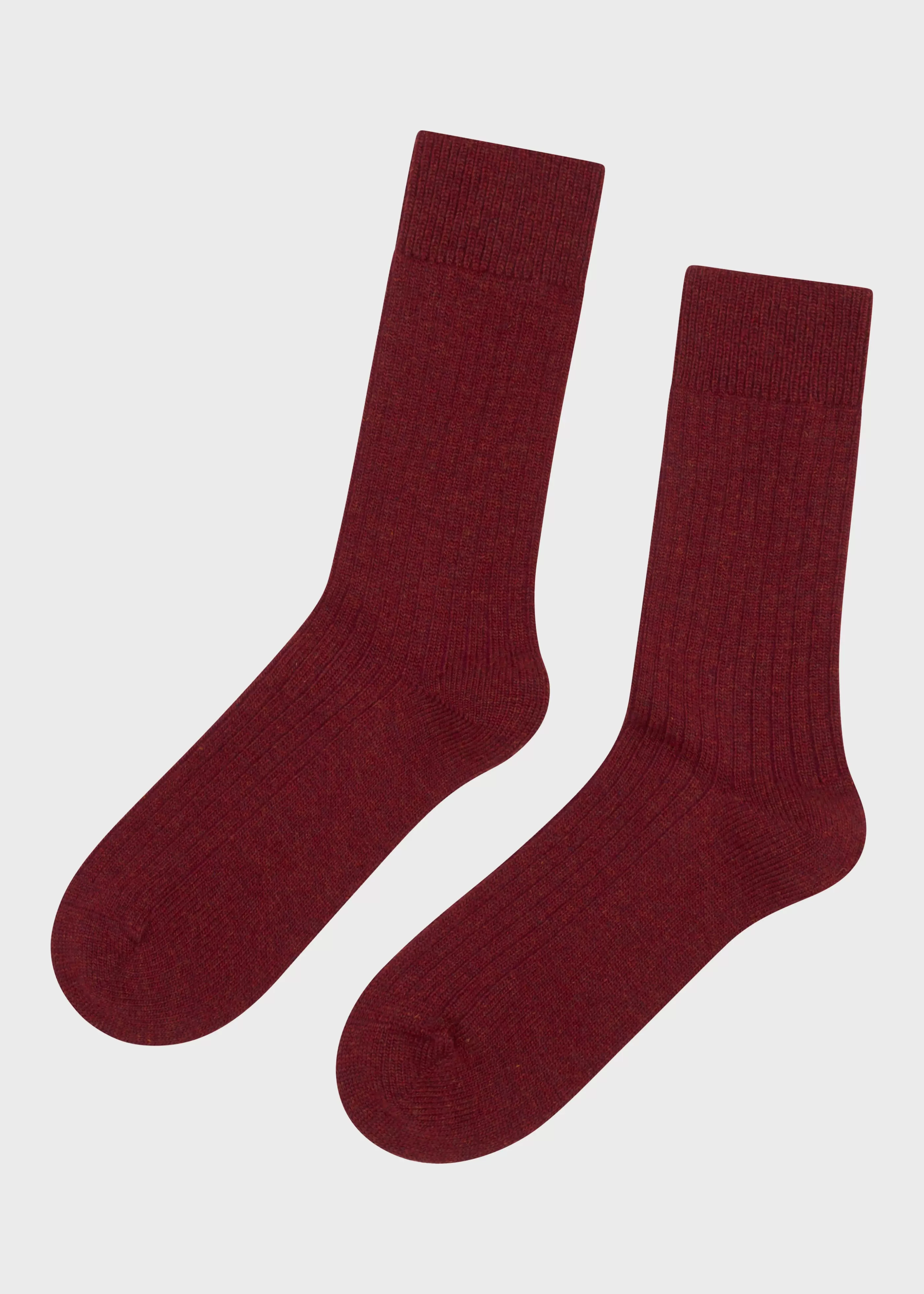 Klitmoller Collective Wool sock - Clay red- Accessories