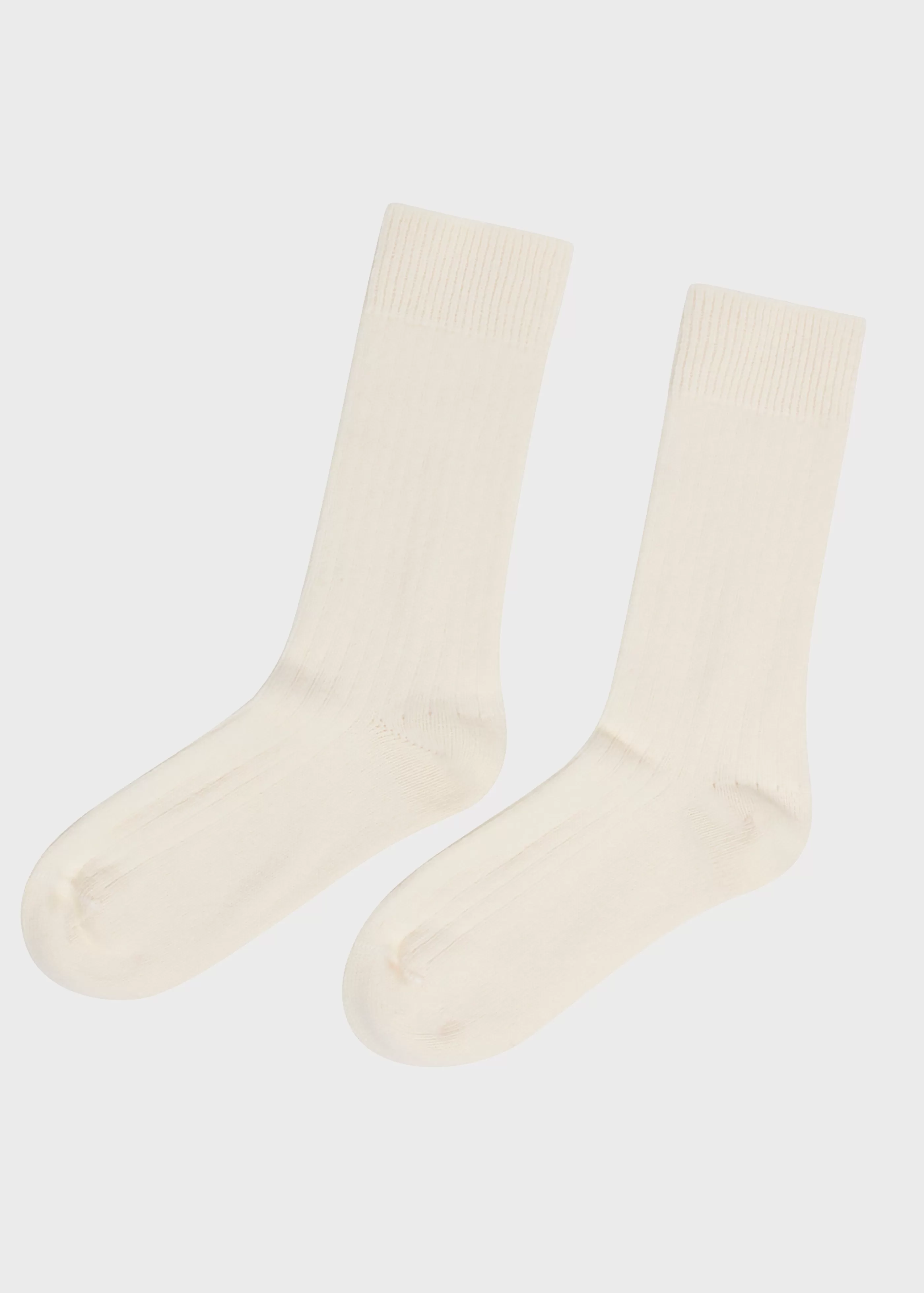 Klitmoller Collective Wool sock - Cream- Accessories