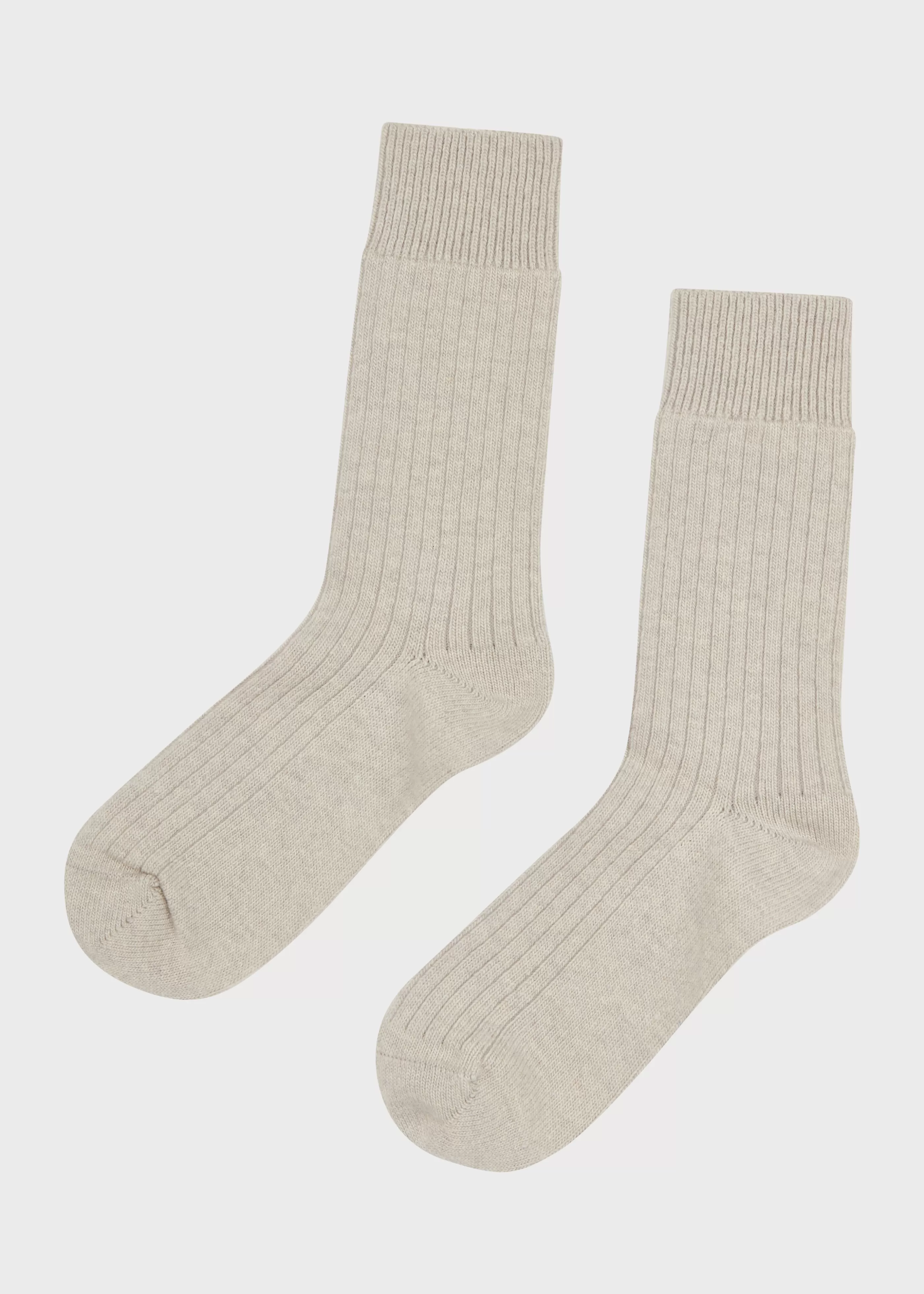 Klitmoller Collective Wool sock - Pastel grey- Accessories